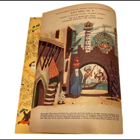 Vintage 1rst Edition ‘Ali Baba’ Little Golden Book - Picture 3 of 5
